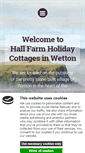 Mobile Screenshot of hallfarmwetton.co.uk